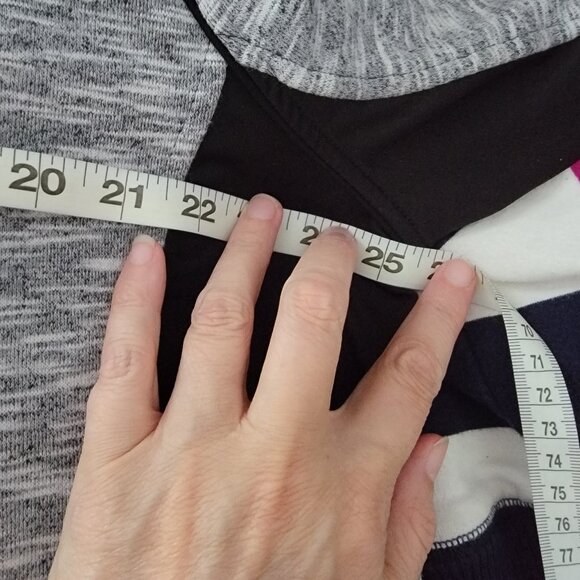 Women's Full-Zip Athletic Jacket Heather Gray & Black - Picture 9 of 14